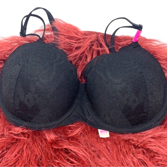 Sz32D Pink by Victoria SecretDate Push-up Bra NWT - Picture 2 of 5